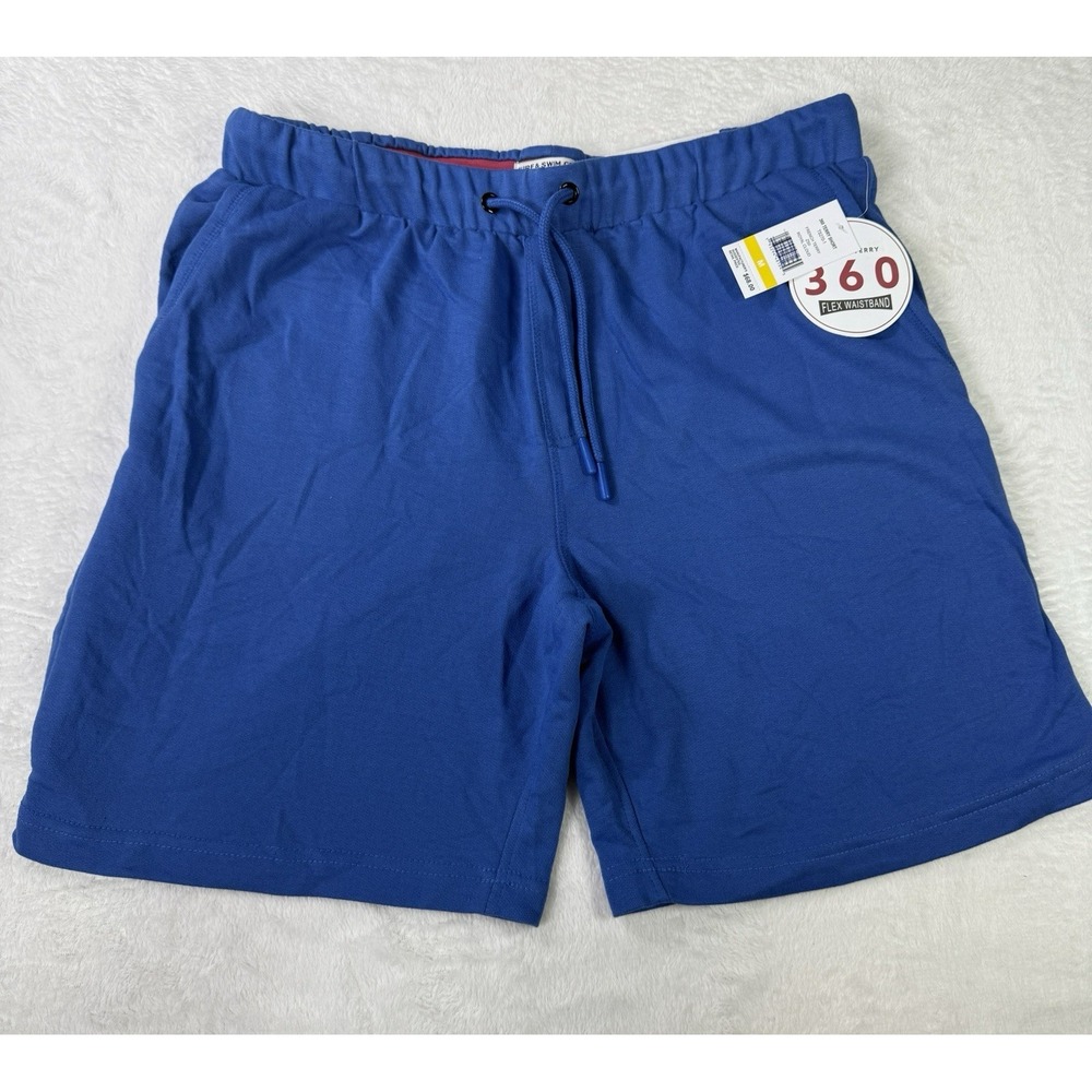Surf & Swim Co 360 Shorts Mens Medium Blue French Terry Retails $68